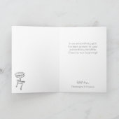 ハッピーニューイヤーシャンパンタワー カード (内部)