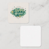 ハッピーニューイヤースクエア名刺 スクエア名刺 (正面/裏面)