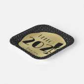 ハッピーニューイヤースクエア ペーパープレート (傾斜あり)