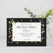 ハッピーニューイヤースターズブラック 招待状 (スタンド正面)