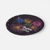 ハッピーニューイヤーズイブパーティープレート ペーパープレート (アングル)