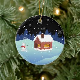 ハッピーニューイヤーセラミックオーナメント セラミックオーナメント