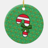 ハッピーニューイヤーセラミックオーナメント セラミックオーナメント (裏面)