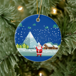 ハッピーニューイヤーセラミックオーナメント セラミックオーナメント