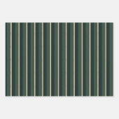 ハッピーニューイヤータイポグラフィ ミニマル ラッピングペーパーシート (正面3)