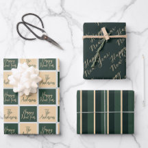 ハッピーニューイヤータイポグラフィ ミニマル