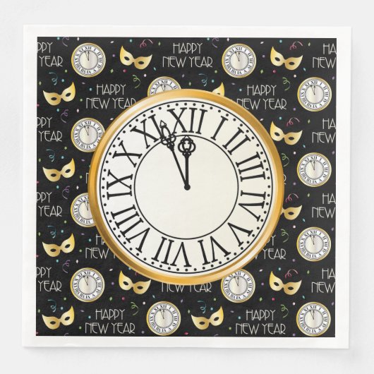 ハッピーニューイヤーナプキンズ (正面)