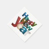 ハッピーニューイヤーナプキンズ スタンダードカクテルナプキン (角)