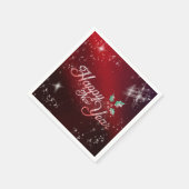 ハッピーニューイヤーナプキンズ スタンダードカクテルナプキン (角)