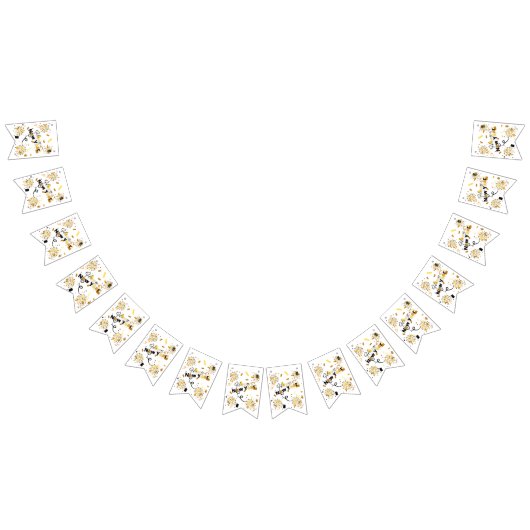 ハッピーニューイヤーバンティングバナー バンティングフラッグ (全)