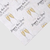 ハッピーニューイヤーパーティーシャンパンウォーター色金ゴールド 薄葉紙 (詳細)