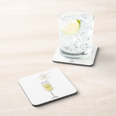 ハッピーニューイヤーパーティーシャンパンスパーカーと年 コースター (右側)