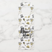 ハッピーニューイヤーパーティー ボトルネックタグ (正面)