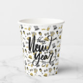 ハッピーニューイヤーパーティー 紙コップ (正面)
