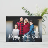 ハッピーニューイヤーファミリーホリデーカード シーズンカード (スタンド正面)