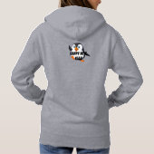 ハッピーニューイヤーフード付きスウェットシャツ パーカ (裏面)