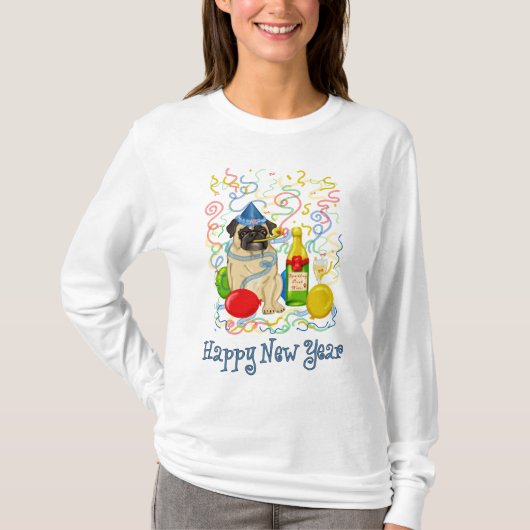 ハッピーニューイヤープグ Tシャツ (正面)