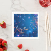 ハッピーニューイヤーペーパーナプキン スタンダードカクテルナプキン (インサイチュ)