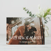 ハッピーニューイヤーホリディフォトカード シーズンカード (スタンド正面)