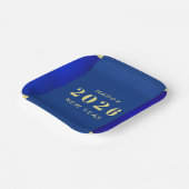 ハッピーニューイヤーホリデイ ペーパープレート (傾斜あり)