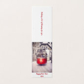 ハッピーニューイヤーホリデーカードジョシュア1:8-9 (外部フラット)