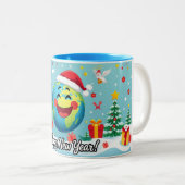 ハッピーニューイヤーマグ ツートーンマグカップ (正面右)