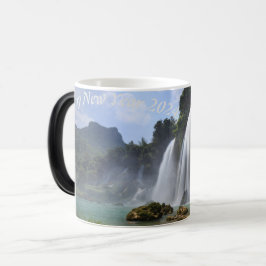 ハッピーニューイヤーマグ モーフィングマグカップ