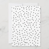 ハッピーニューイヤー写真おもしろいフェスティバルハンドドロー シーズンカード (裏面)