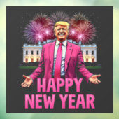 ハッピーニューイヤー前夜トランプ決議2025 ウィンドウサイン (シート3)