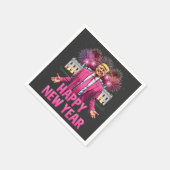 ハッピーニューイヤー前夜トランプ決議2025 スタンダードカクテルナプキン (角)