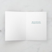 ハッピーニューイヤー前庭雪だるまと名前 シーズンカード (内部)