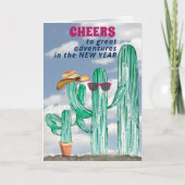 ハッピーニューイヤー南西サグアーロサボス シーズンカード (正面)