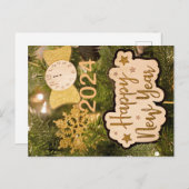 ハッピーニューイヤー取得カード2024 ポストカード (正面/裏面)