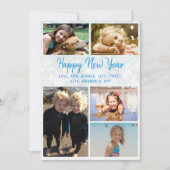 ハッピーニューイヤー大家族フォトカード シーズンカード (正面)