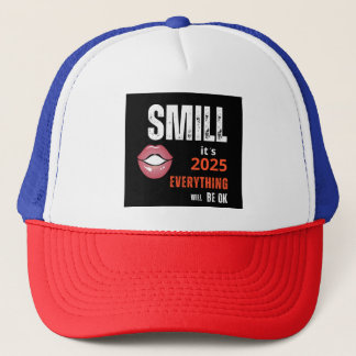 ハッピーニューイヤー希望トラック運転手ハット キャップ