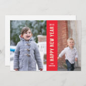 ハッピーニューイヤー年賀状 シーズンカード (正面/裏面)