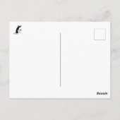 ハッピーニューイヤー引用文と猫 ポストカード (裏面)