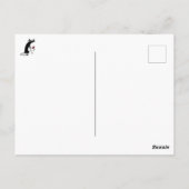 ハッピーニューイヤー引用文と猫 ポストカード (裏面)