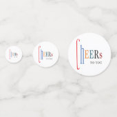 ハッピーニューイヤー応援トゥユーお祝いパーティー コンフェッティ (正面)