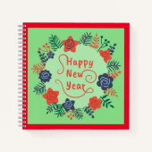ハッピーニューイヤー手帳 ノートブック (正面)