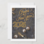 ハッピーニューイヤー招待状 招待状 (正面)