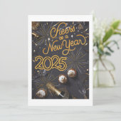 ハッピーニューイヤー招待状 招待状 (スタンド正面)