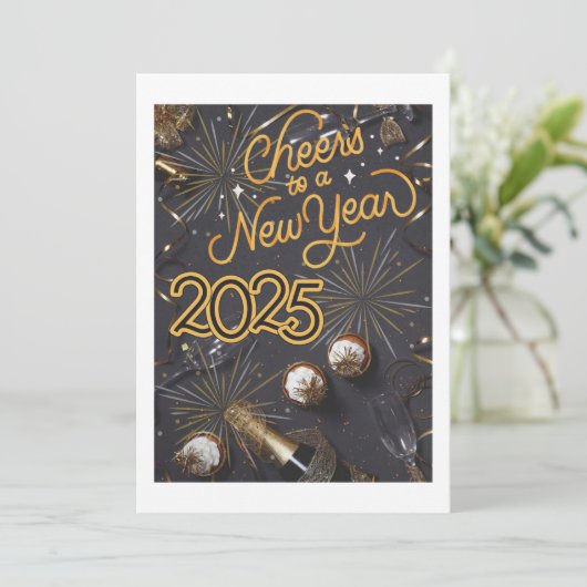 ハッピーニューイヤー招待状 招待状 (スタンド正面)