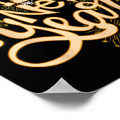 ハッピーニューイヤー新年イブパーティー女性男性の家族 ポスター (角)