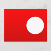 ハッピーニューイヤー柴犬カスタムパーソナライズP シーズンポストカード (裏面)