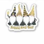 ハッピーニューイヤー格言シール シール (正面)