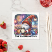 ハッピーニューイヤー格言ナプキンズ スタンダードカクテルナプキン (インサイチュ)