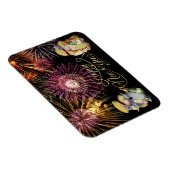 ハッピーニューイヤー格言マグネット マグネット (右側)