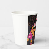 ハッピーニューイヤー紙カップ2025 紙コップ (右)