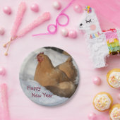 ハッピーニューイヤー紙プレート ペーパープレート (パーティー)